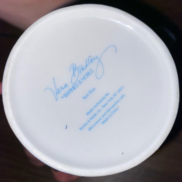 Vera Bradley Bali Blue Paisley Tea Cup - Picture 4 of 5